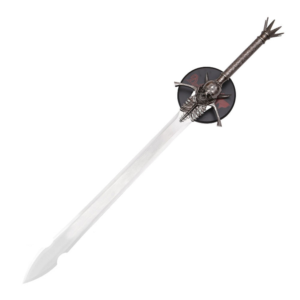 Devil May Cry Awakened Rebellion Metal Sword With Plaque & Sheath