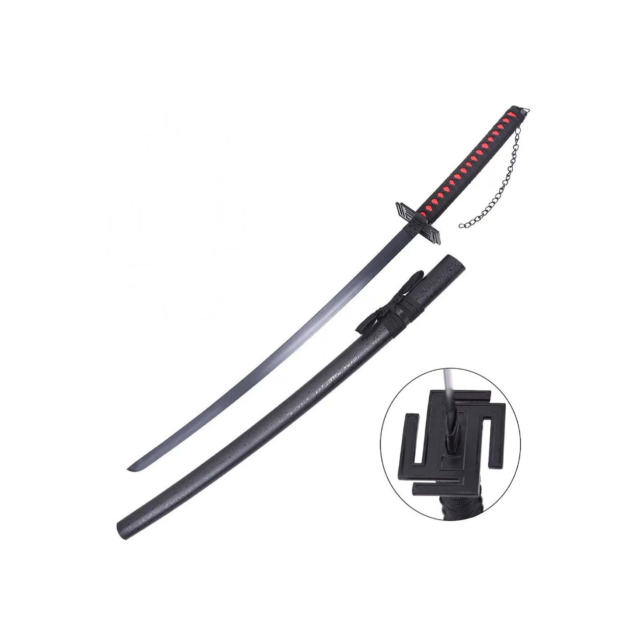 Bleach Zangetsu Metal Katana Sword Of Ichigo Kurosaki