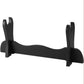 Katana Sword Stand Black Wood Display 1 Tier - NEXTLEVELUK