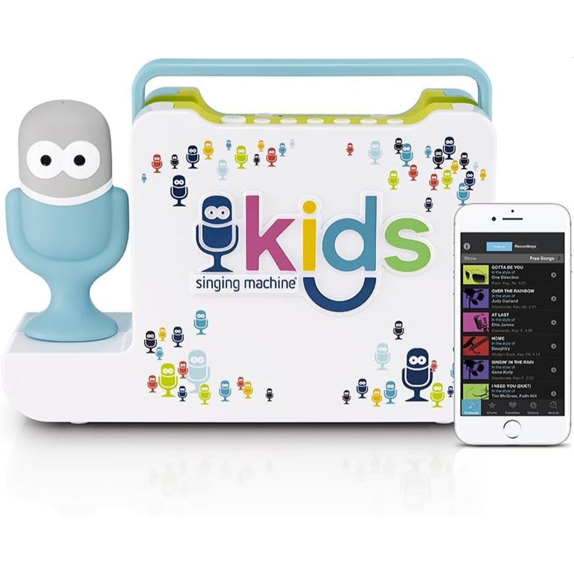 Kids Singing Machine Bluetooth Sing Along with Mic - NEXTLEVELUK