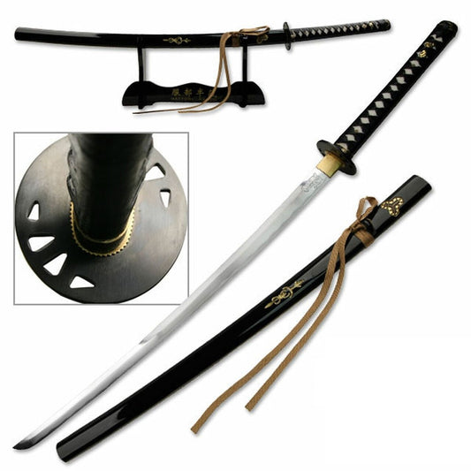 Kill Bill Bride Katana Clay Tempered Handforged Samuari Sword - NEXTLEVELUK
