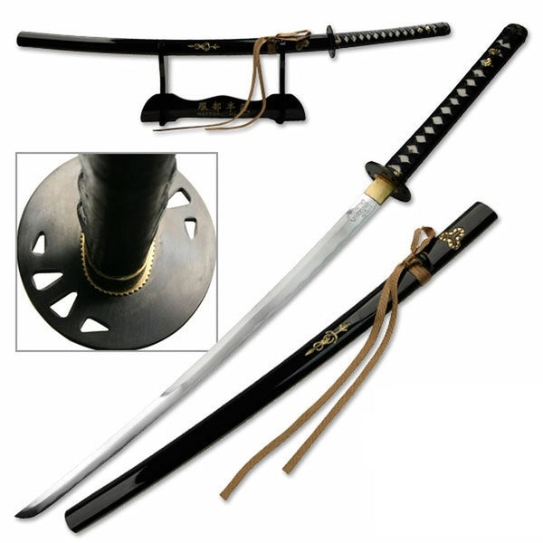 Kill Bill Bride Katana Clay Tempered Handforged Samuari Sword