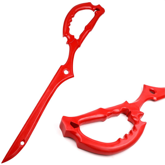 Kill La Kill Ryuko Matoi Red Scissor Blade Resin Sword Replica - NEXTLEVELUK