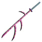 Demon Slayer Kokushibo Kyokokukamusari Flesh Nichirin Resin Sword DAMAGED.2