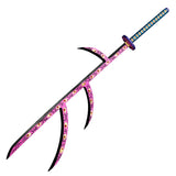 Demon Slayer Kokushibo Kyokokukamusari Flesh Nichirin Resin Sword DAMAGED.1
