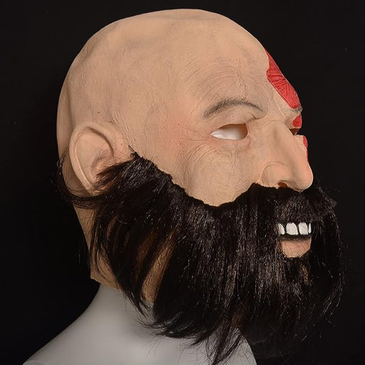 Kratos God of War Mask for Halloween, Cosplay & Fancy Dress - NEXTLEVELUK