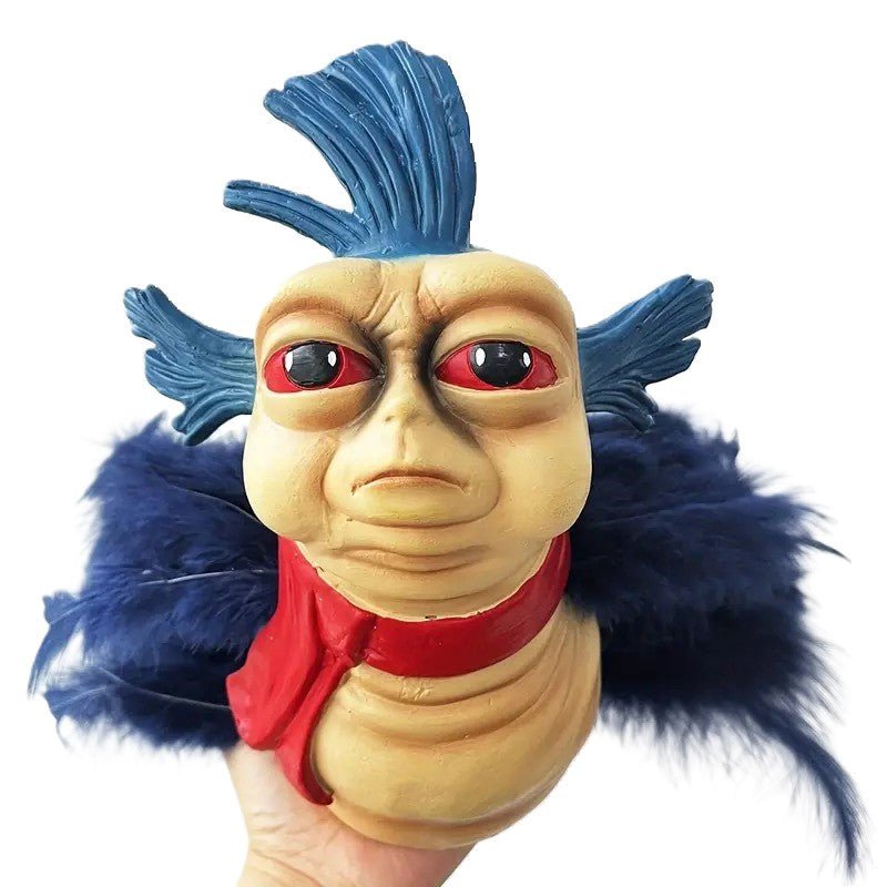Labyrinth Worm Ello With Plumage Latex Prop Replica - NEXTLEVELUK