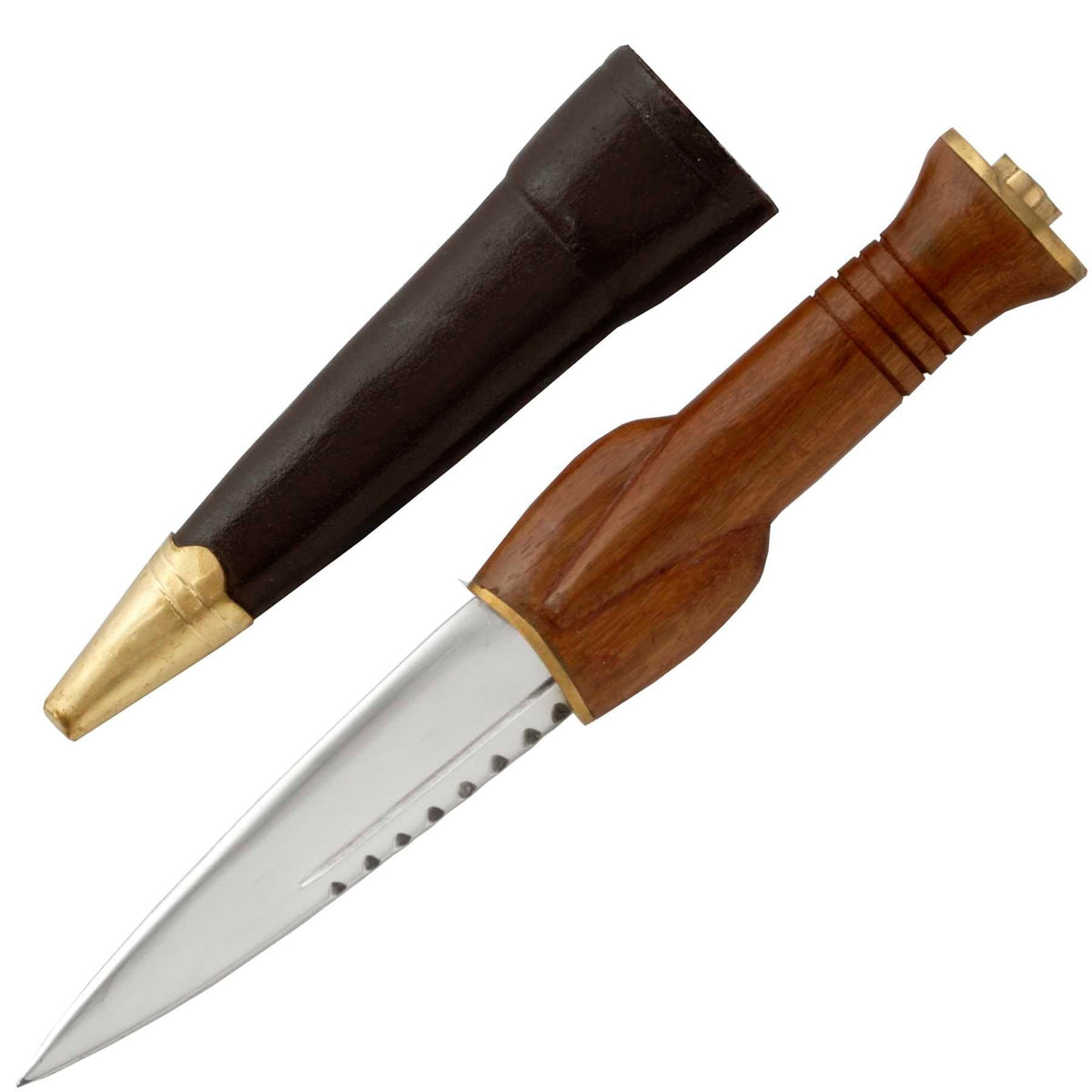 Late 17th Century Sgian Dubh Hunting Style Black Knife - NEXTLEVELUK
