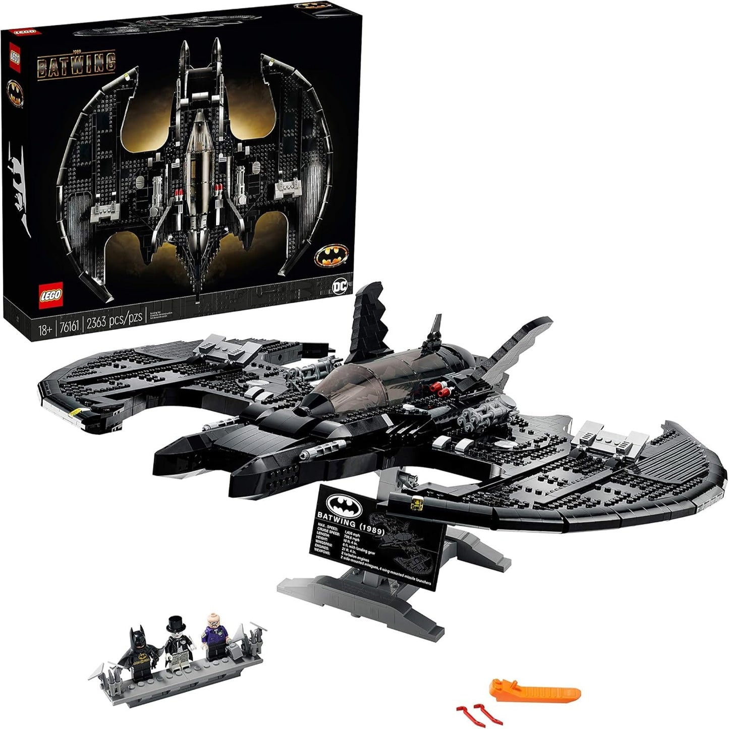 LEGO Batman 1989 Batwing Ultimate Collector Series 76161 - NEXTLEVELUK