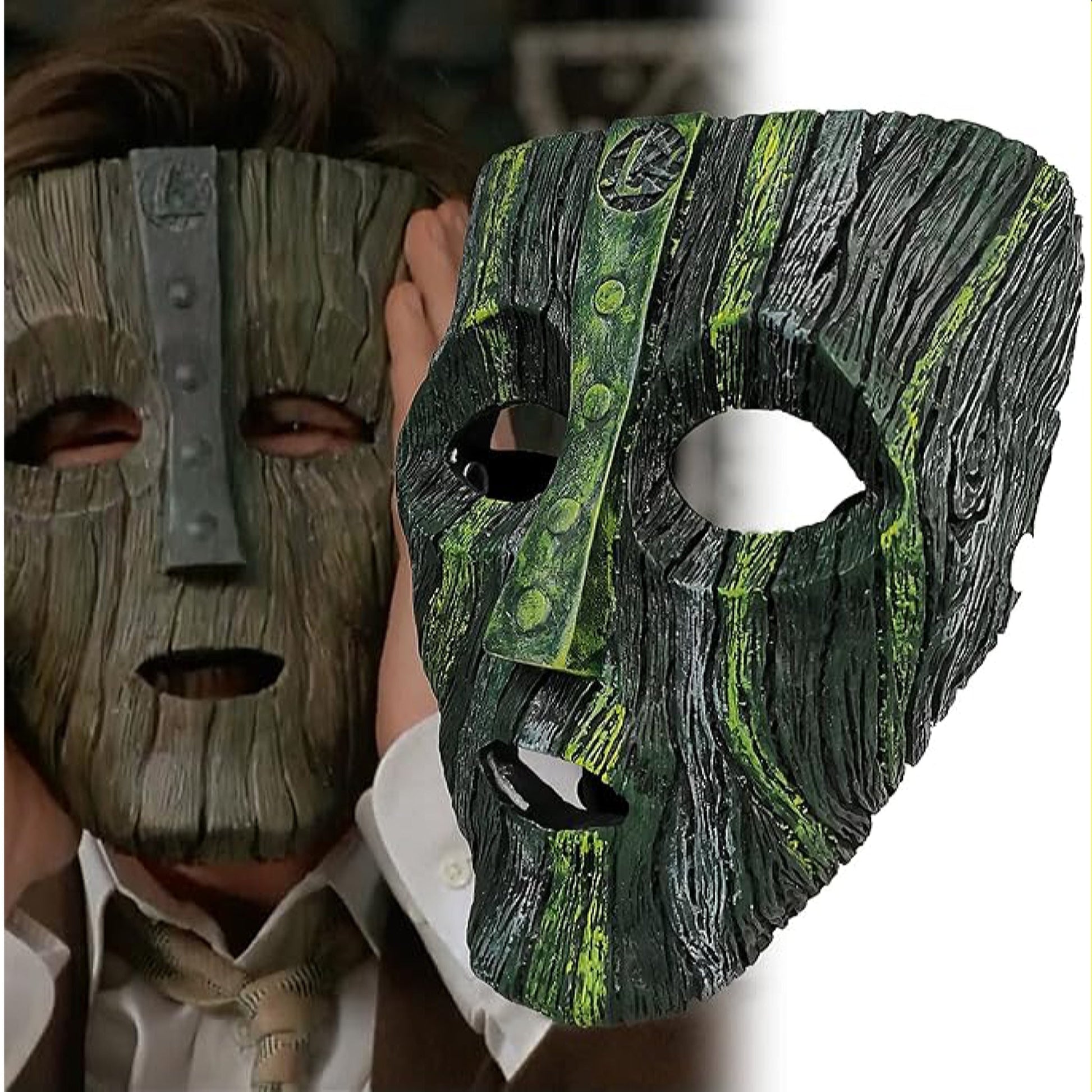 Loki Mask God of Mischief Jim Carrey Resin Mask - NEXTLEVELUK