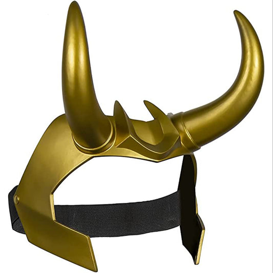 Marvel Loki - President Loki Horns Gold Crown PU Foam Cosplay Headpiece Replica