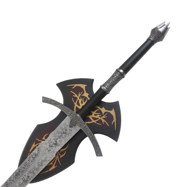 Lord Of The Rings Deluxe Witch King Of Angmar Sword With Plaque