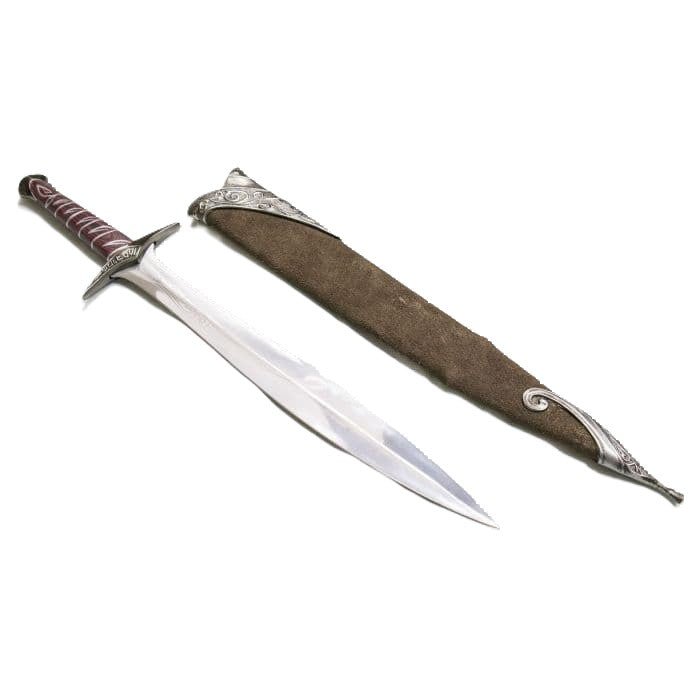 Lord of the Rings Sting Metal Small Sword with Scabbard - NEXTLEVELUK