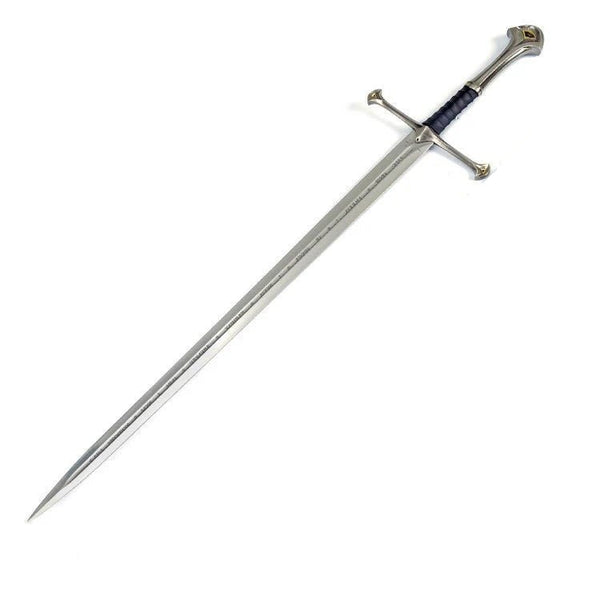 Lord of the Rings Sword of King Elessar Aragorn Anduril Metal Sword With Wall Plaque