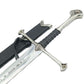 Lord of the Rings Sword Aragorn Anduril Sword with Sheath & Plaque - NEXTLEVELUK