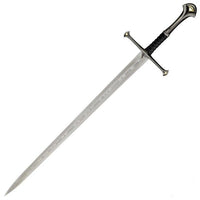 Lord of the Rings Sword of King Elessar Aragorn Anduril Metal Sword With Wall Plaque - NEXTLEVELUK