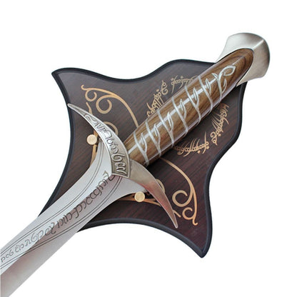 Lord of the Rings Sword Premium Metal Blade Sting Sword With Plaque - NEXTLEVELUK