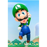 Good Smile Company Nendoroid #393 Super Mario Bros Luigi Action Figure DAMAGED BOX