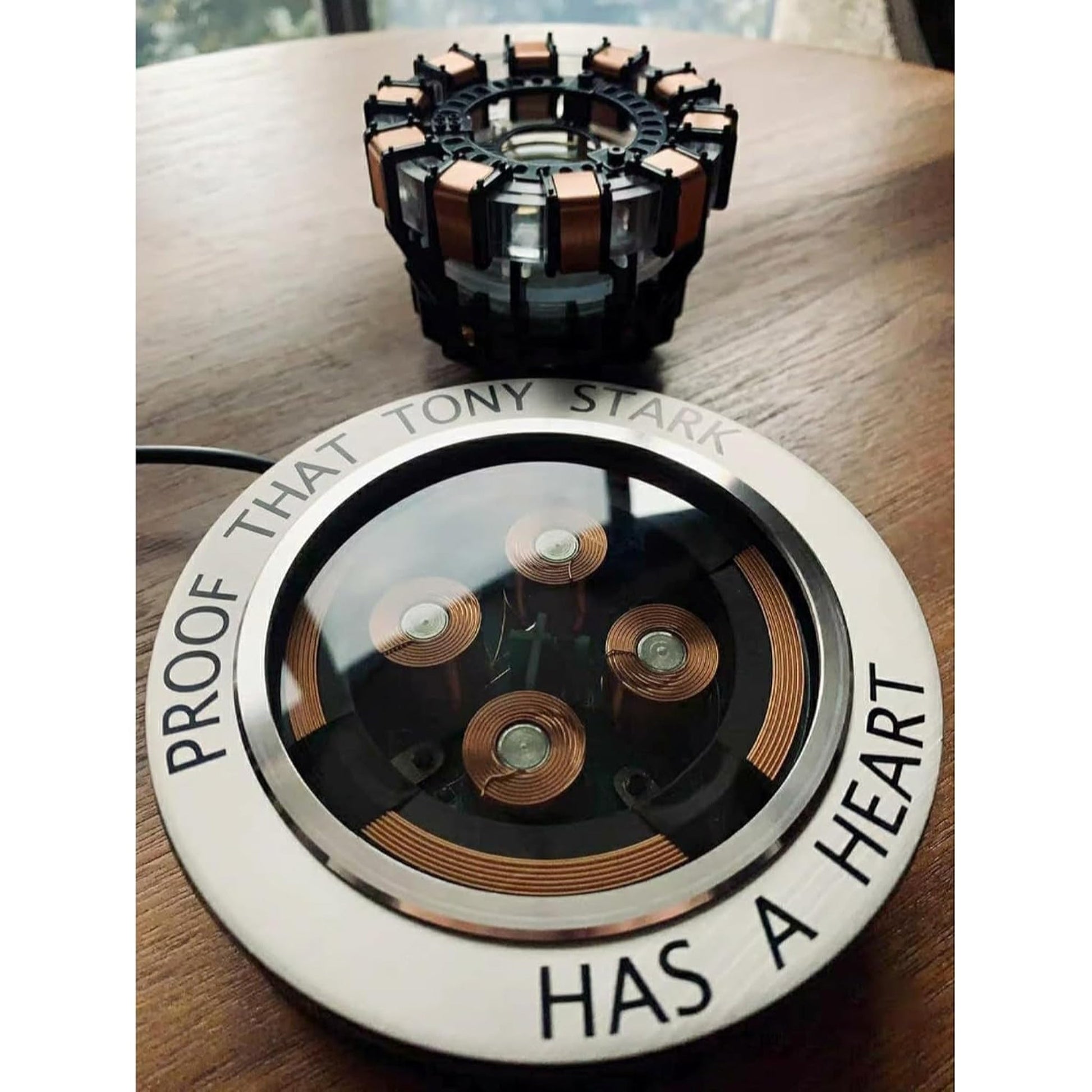 Magnetic Levitation 1:1 MK1 Tony Stark Arc Reactor With Light Prop Replica - NEXTLEVELUK