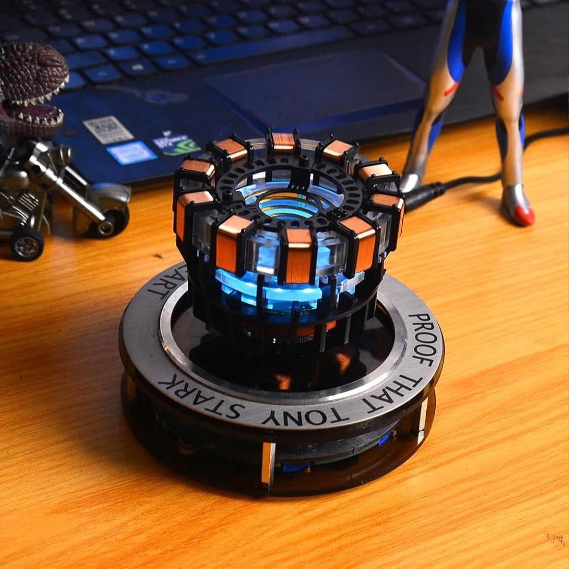 Magnetic Levitation 1:1 MK1 Tony Stark Arc Reactor With Light Prop Replica - NEXTLEVELUK