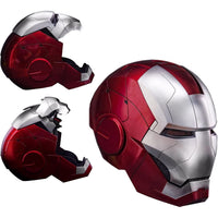 Marvel Iron Man 2 Mark V Armor Electronic Helmet Voice Activated Replica - NEXTLEVELUK