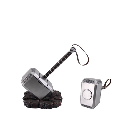 Marvel Resin Thor Hammer 'Mjolnir' 1:1 Replica with Rock Base - NEXTLEVELUK