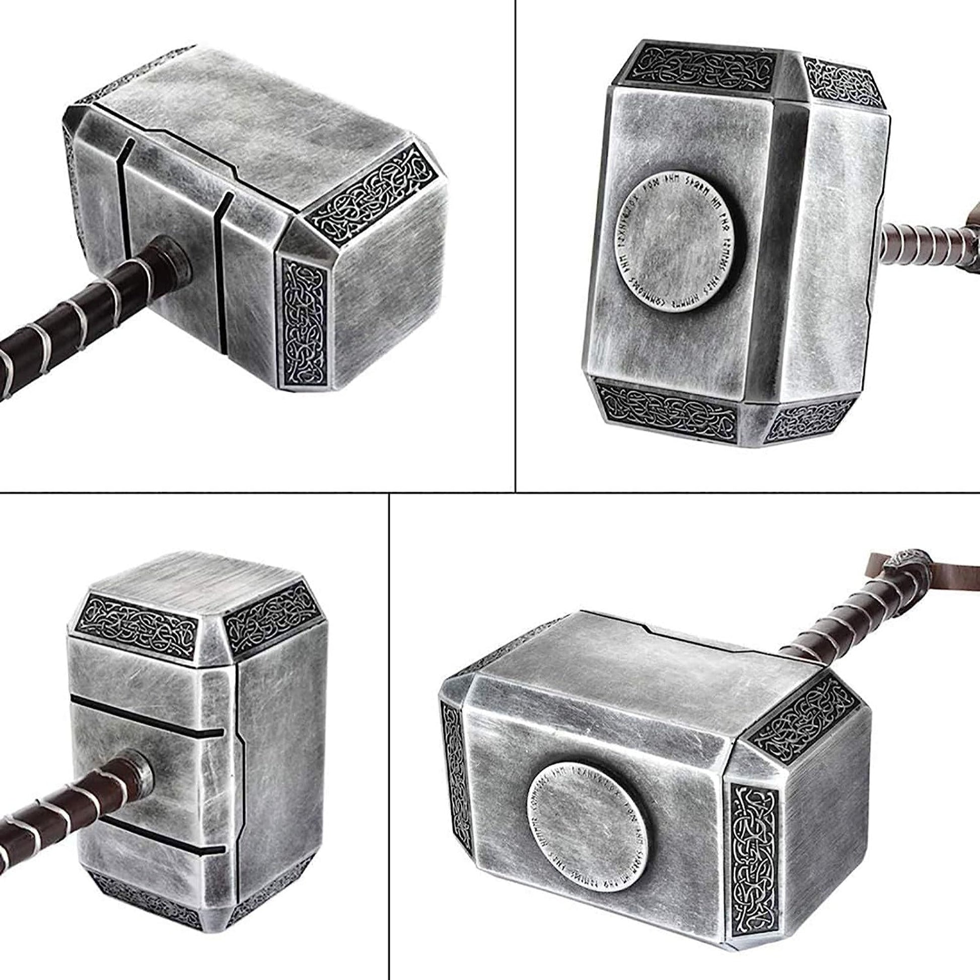Marvel Resin Thor Hammer 'Mjolnir' 1:1 Replica with Rock Base - NEXTLEVELUK