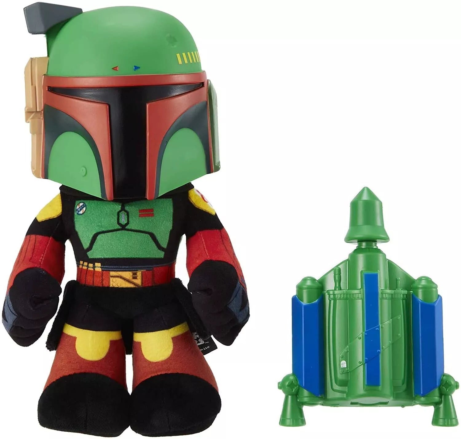 Mattel Star Wars Boba Fett Voice Cloner 12" Plush - NEXTLEVELUK