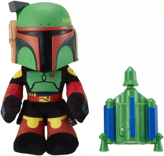 Mattel Star Wars Boba Fett Voice Cloner 12" Plush - NEXTLEVELUK
