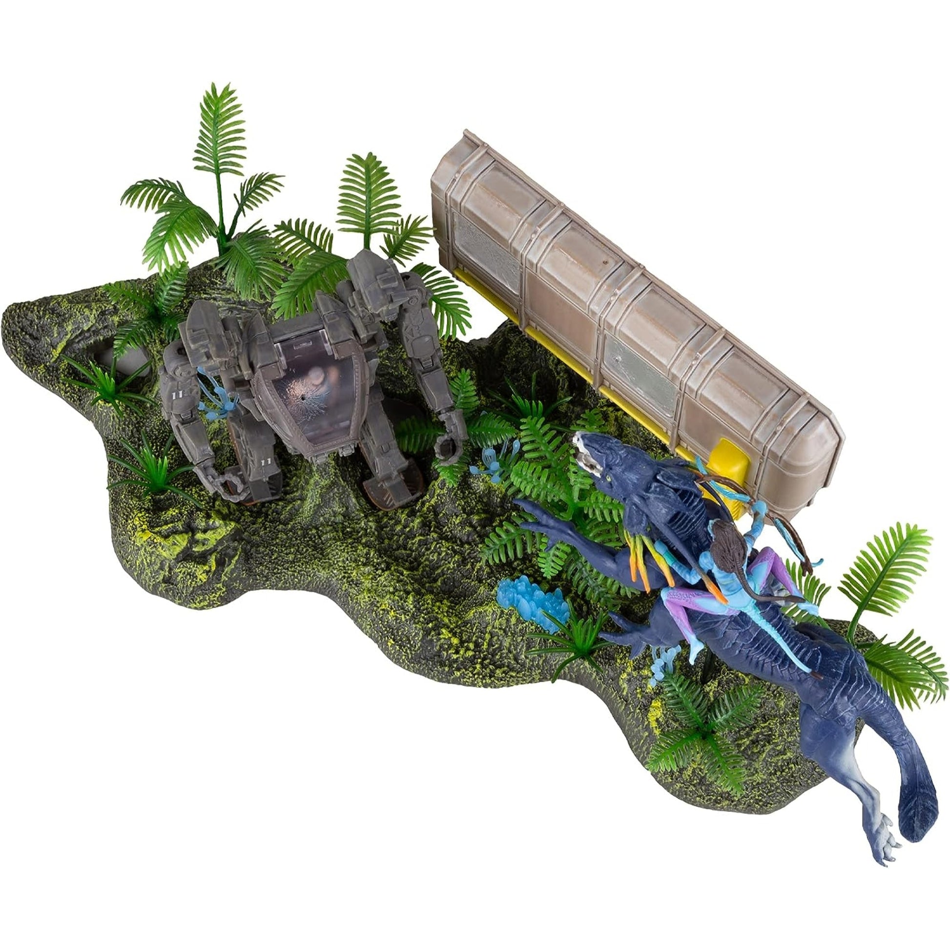 McFarlane Disney Avatar Shack Site AMP Suit Battle Action Figure Set - NEXTLEVELUK