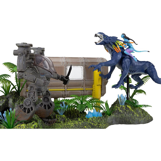 McFarlane Disney Avatar Shack Site AMP Suit Battle Action Figure Set - NEXTLEVELUK