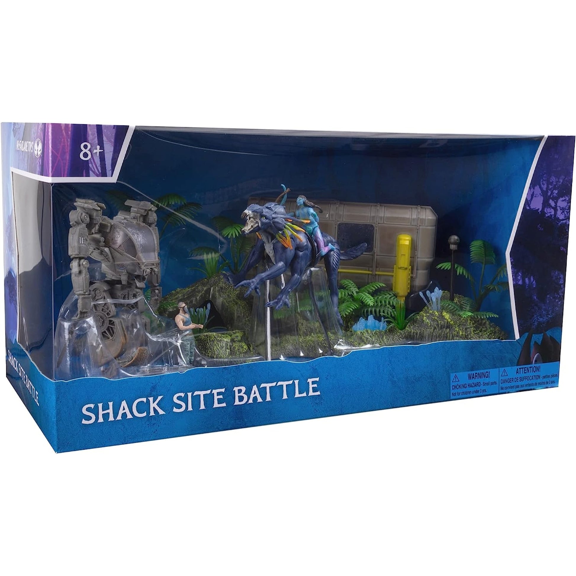 McFarlane Disney Avatar Shack Site AMP Suit Battle Action Figure Set - NEXTLEVELUK