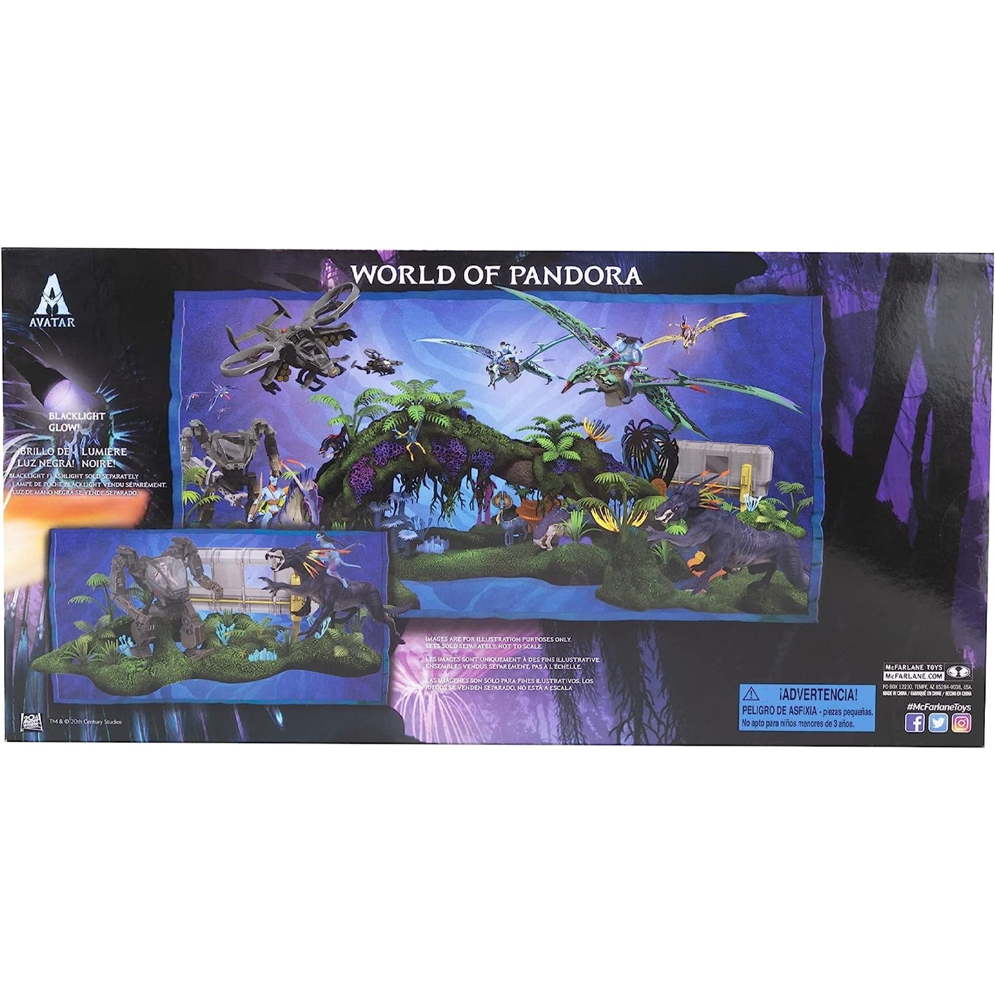 McFarlane Disney Avatar Shack Site AMP Suit Battle Action Figure Set - NEXTLEVELUK