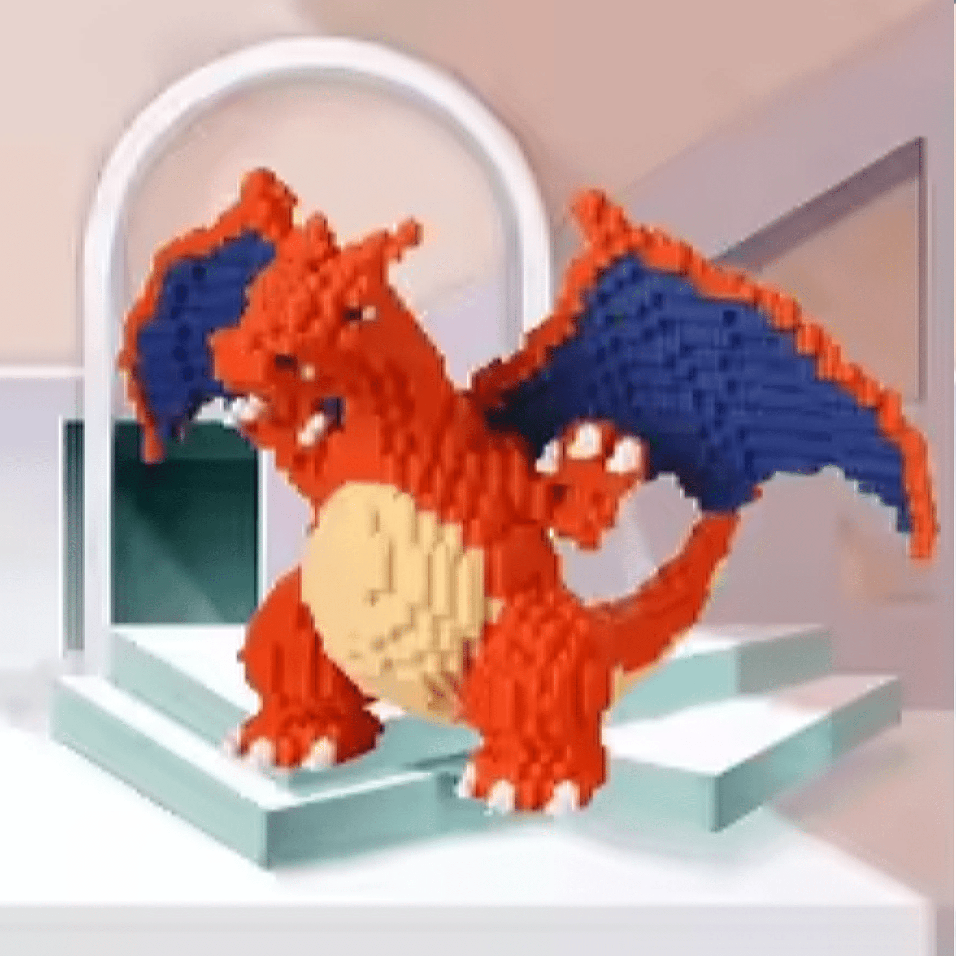 MicroBlocks Charizard Building Blocks - NEXTLEVELUK