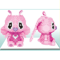 MicroBlocks Lilo & Stitch Angel Building Blocks - NEXTLEVELUK