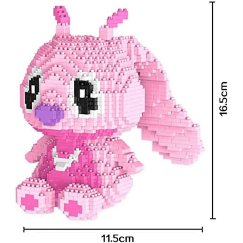 MicroBlocks Lilo & Stitch Angel Building Blocks