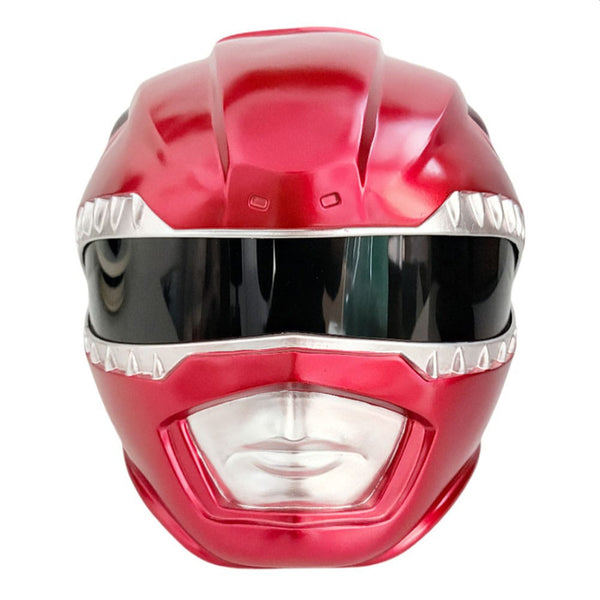 Mighty Morphin Power Rangers Red Ranger Resin Cosplay Helmet DAMAGED