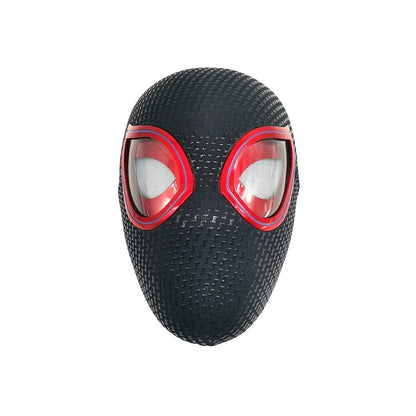 Miles Morales Spider - Man Spiderverse Light Up Interactive Mask Remote Control Spiderman - NEXTLEVELUK