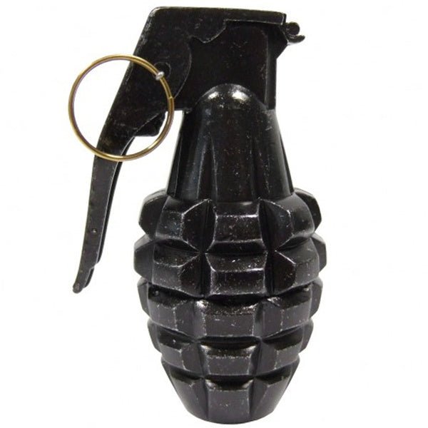 MK 2 Pineapple Hand Grenade, Black, USA WWII Denix Replica G738 - NEXTLEVELUK