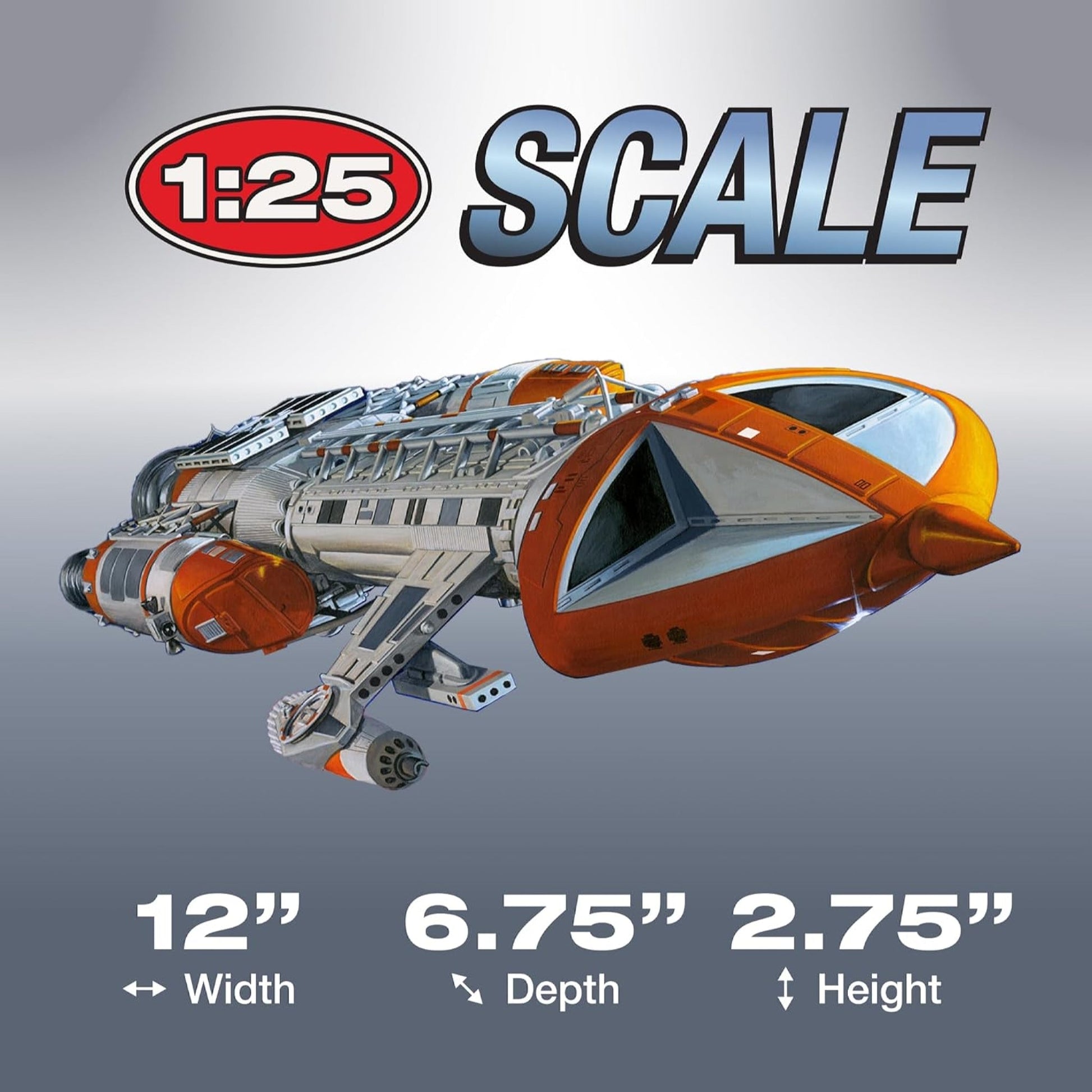 MPC 1:48 Space: 1999 Hawk Mk IX Model Kit MPC947 - NEXTLEVELUK