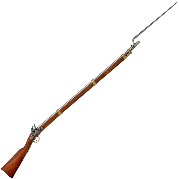 Napoleonic Rifle & Bayonet (1806) Denix Replica G1036