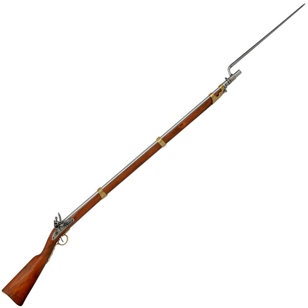 Napoleonic Rifle & Bayonet (1806) Denix Replica G1036