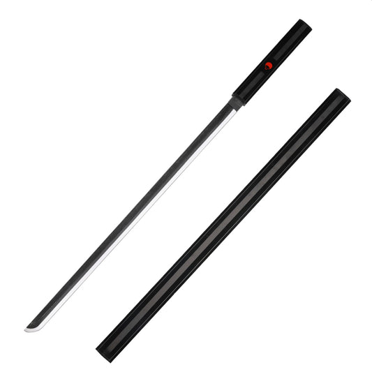 Naruto Shippuden Sasuke's Sword of Kusanagi Snake Sword Black Wooden Cosplay Sword - NEXTLEVELUK