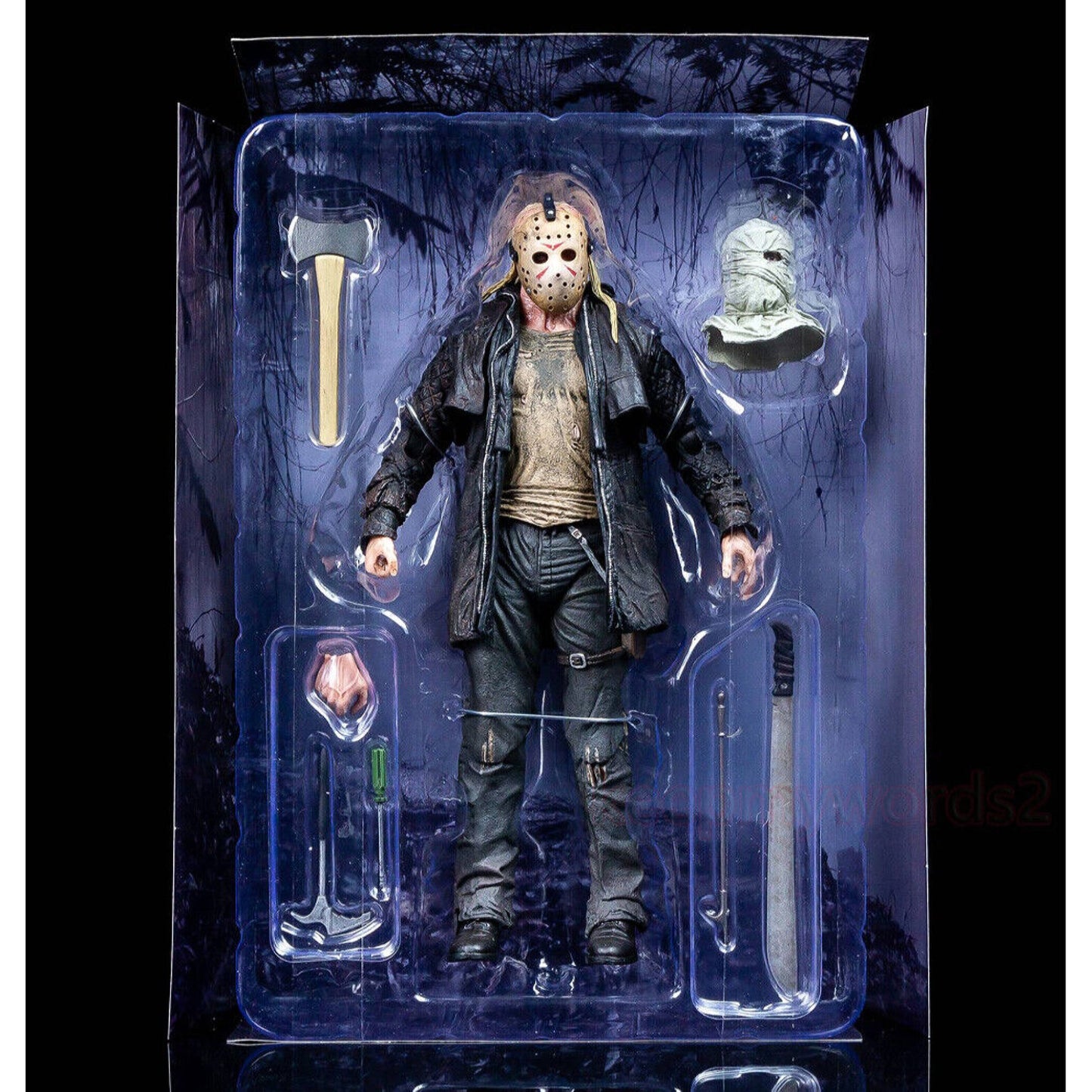 NECA Friday the 13th Jason Voorhees 7 inch Action Figure 2009 - NEXTLEVELUK