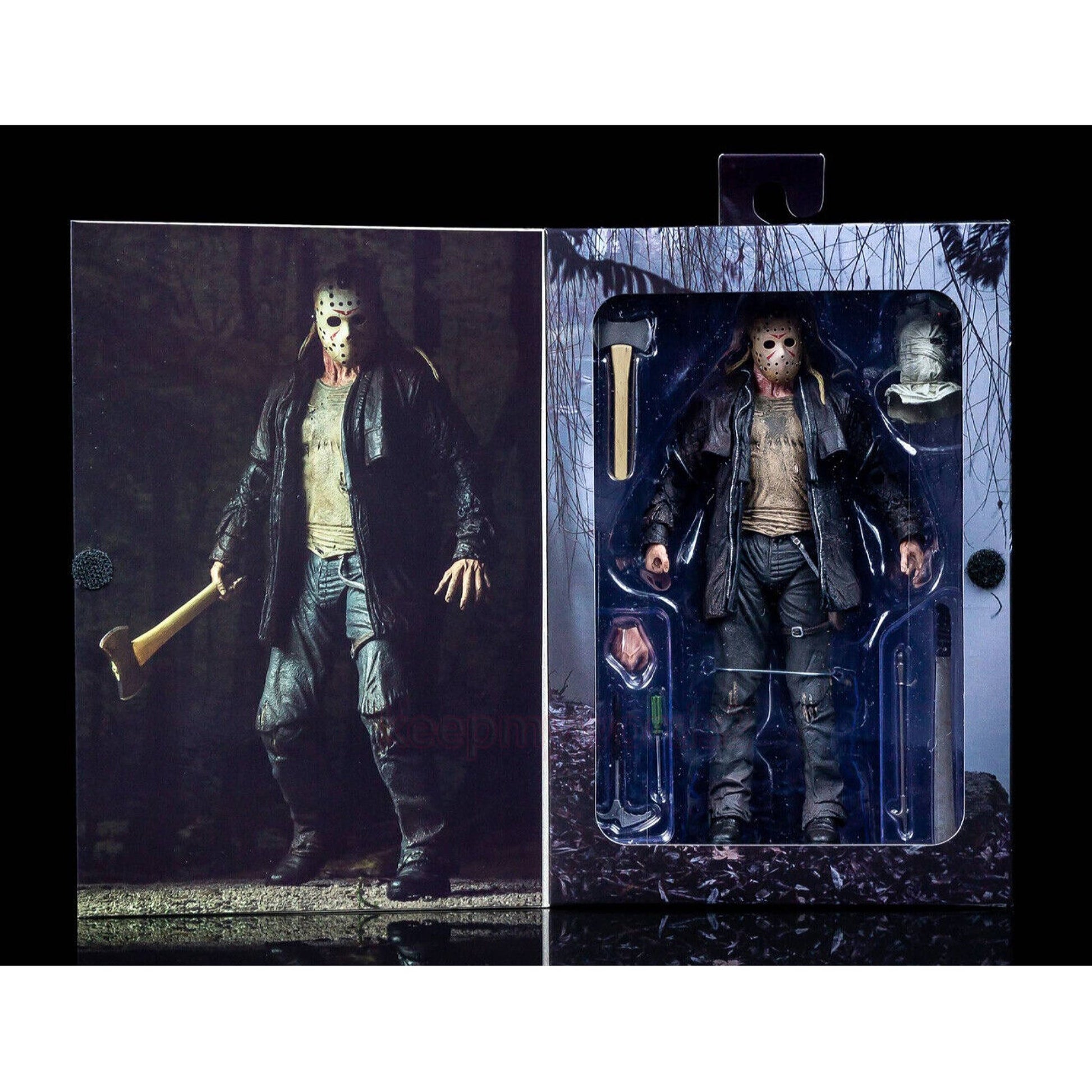 NECA Friday the 13th Jason Voorhees 7 inch Action Figure 2009 - NEXTLEVELUK