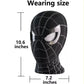 Noir Spider - Man Light Up Interactive Mask with Remote Control Adjustable Eyes Spiderman - NEXTLEVELUK