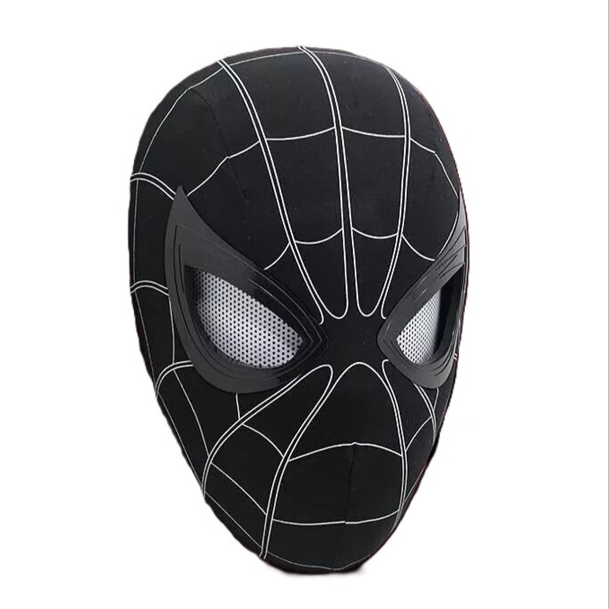 Noir Spider - Man Light Up Interactive Mask with Remote Control Adjustable Eyes Spiderman - NEXTLEVELUK