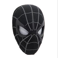 Noir Spider - Man Light Up Interactive Mask with Remote Control Adjustable Eyes Spiderman - NEXTLEVELUK