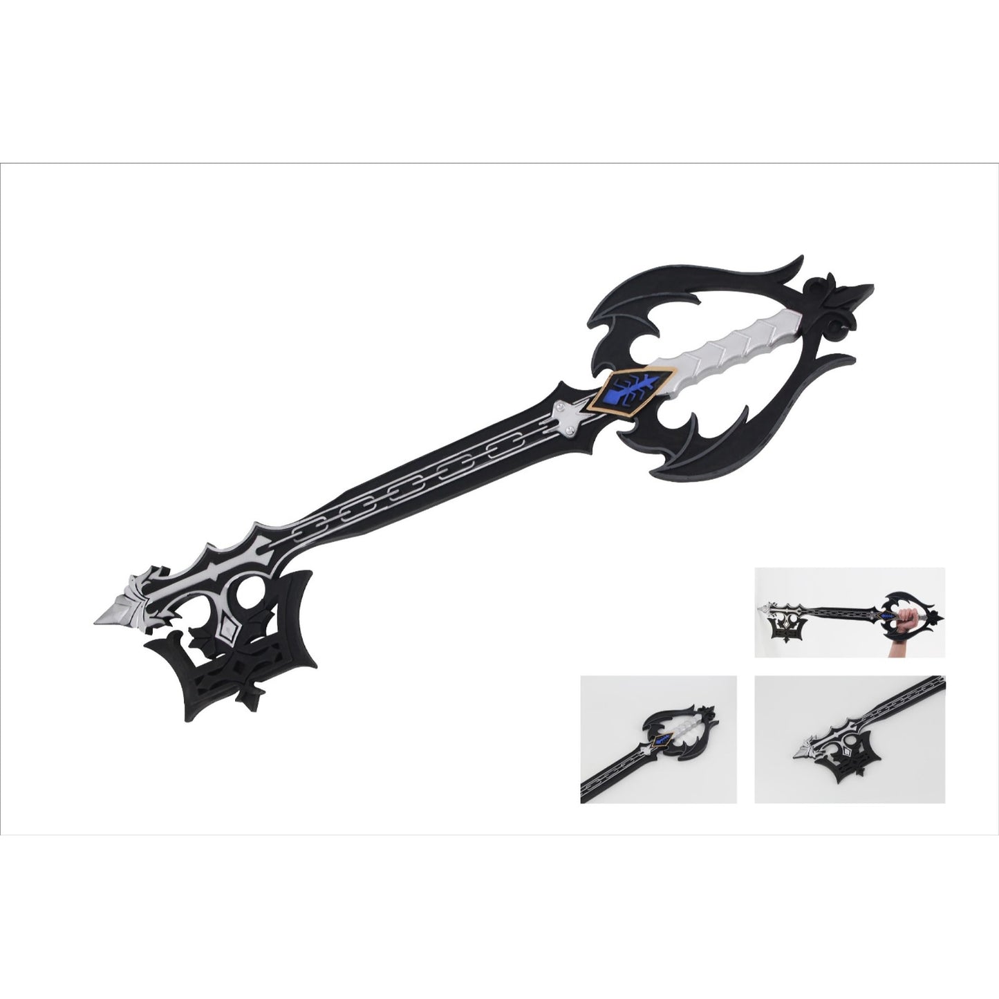 Kingdom Hearts The Oblivion Keychain Keyblade Foam LARP Replica FL16579