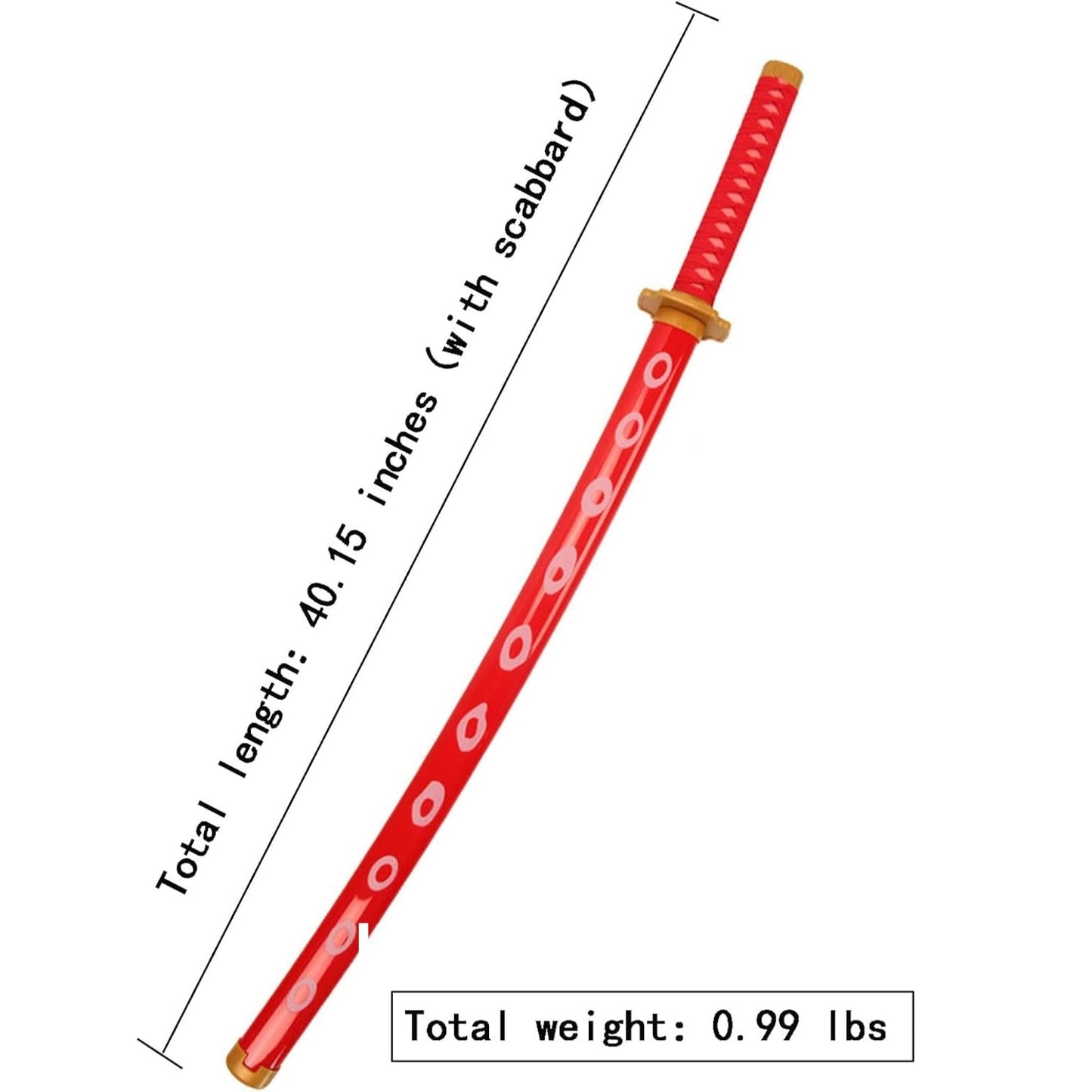 One Piece Kozuki Toki Wooden Sword Cosplay Prop Replica - NEXTLEVELUK